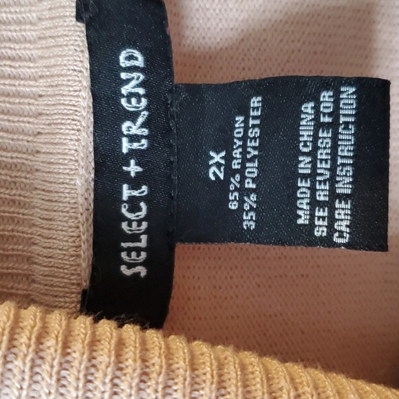 👕Select + Trend Woman's Plus Sweater 2x - Picture 3 of 4